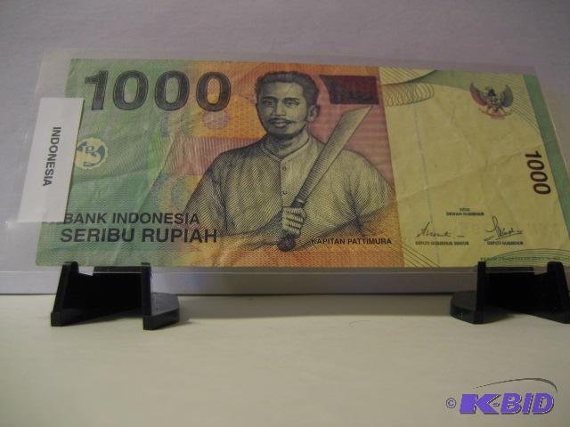 lot 142 image: INDONESIA FOREIGN NOTE...
