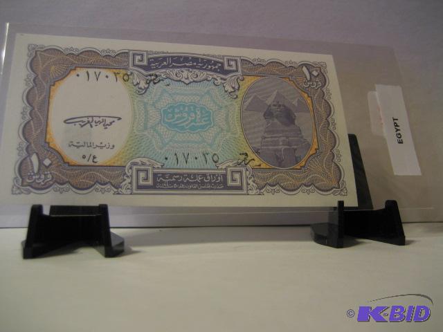 lot 144 image: EGYPT FOREIGN NOTE...