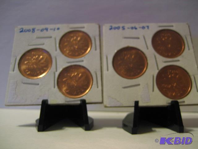 lot 193 image: 2005-06-07-08-09-10 CANADIAN UNCIRCULATED PEN...