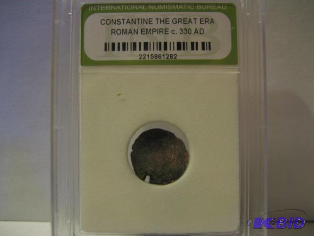 lot 197 image: CONSTANTINE THE GREAT ERA ROMAN EMPIRE C. 330...
