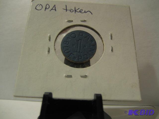 lot 36 image: OPA TOKEN, BLUE...