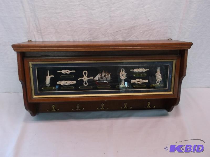 lot 103 image: Nice shelf with fishermen knots measuring 25 ...