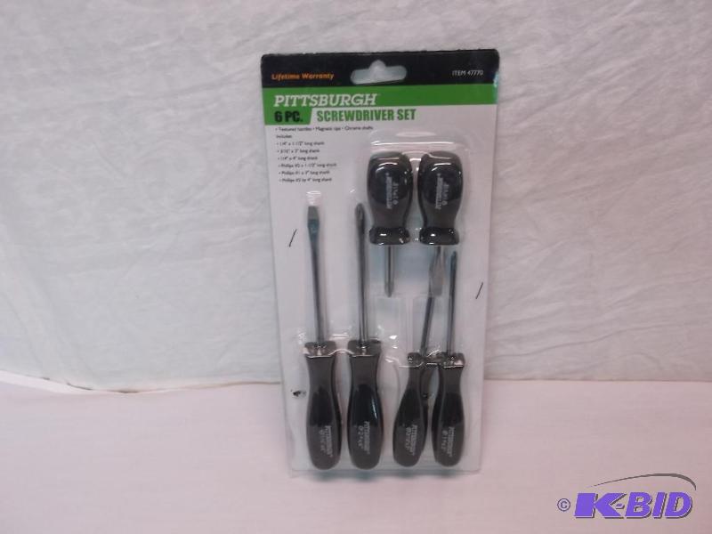 lot 117 image: Screwdriver set new in package....
