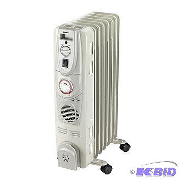 lot 18 image: New Optimus Portable Oil Filled Radiator Heat...