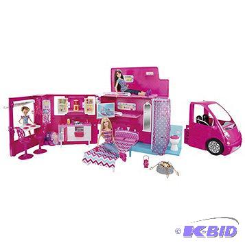 lot 24 image: New Mattell&nbspBarbie Sisters Camper Playse...