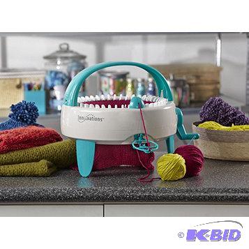 lot 27 image: NEW Innovations Knitting Machine MSRP $4...