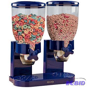 lot 35 image: NEW Double Cereal Dispenser  MSRP $49.99...