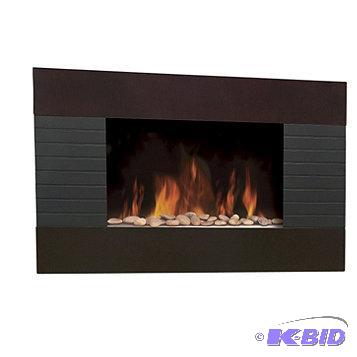 lot 40 image: NEW HomeEasy 1500 Watt Wall Mount Electric Fi...