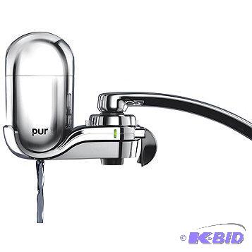 lot 50 image: NEW PUR Chrome Faucet Mount Water Filtration ...