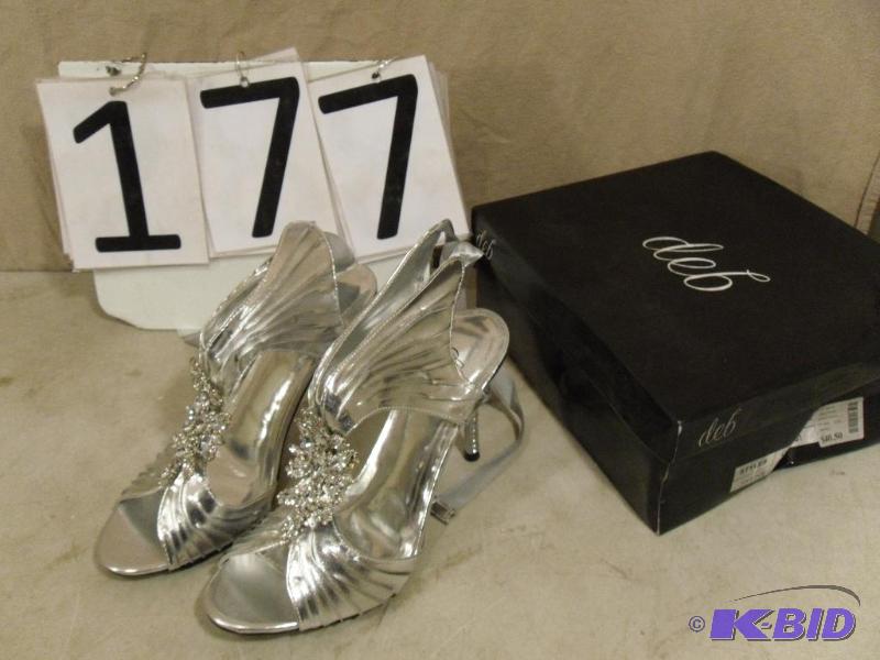 lot 177 image: Womens size 8.5 High Heels. Appear to be new....