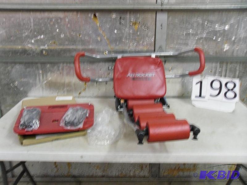 lot 198 image: Ab Rocket Twister. Limited knowledge. Needs a...