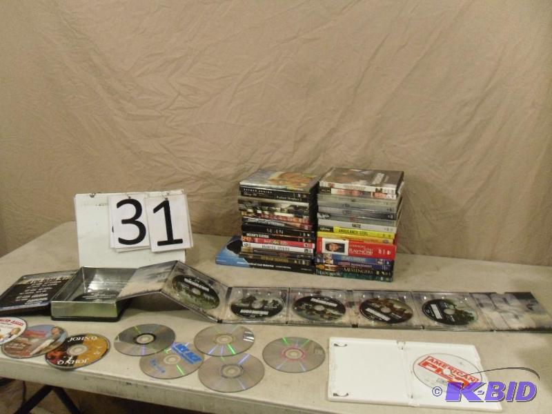 lot 31 image: Lot of Assorted Dvds. Some may need scratch r...