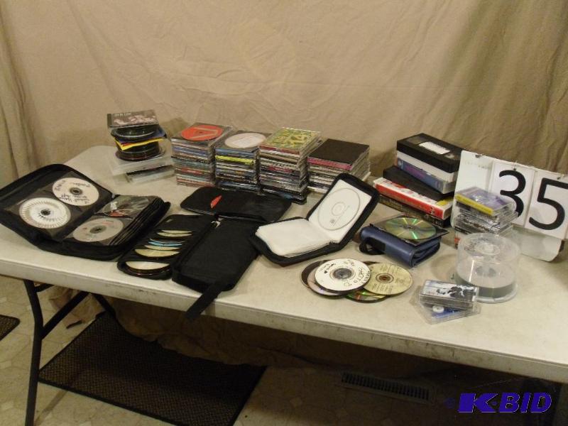 lot 35 image: Lot of assorted music CDs and more. See pics...