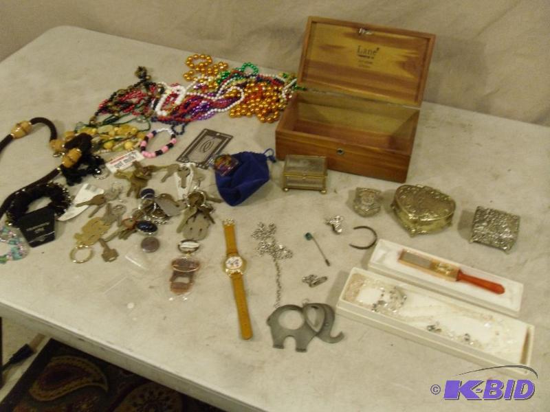 lot 46A image: Keys, Jewelry, Jewelry Boxes, and More....