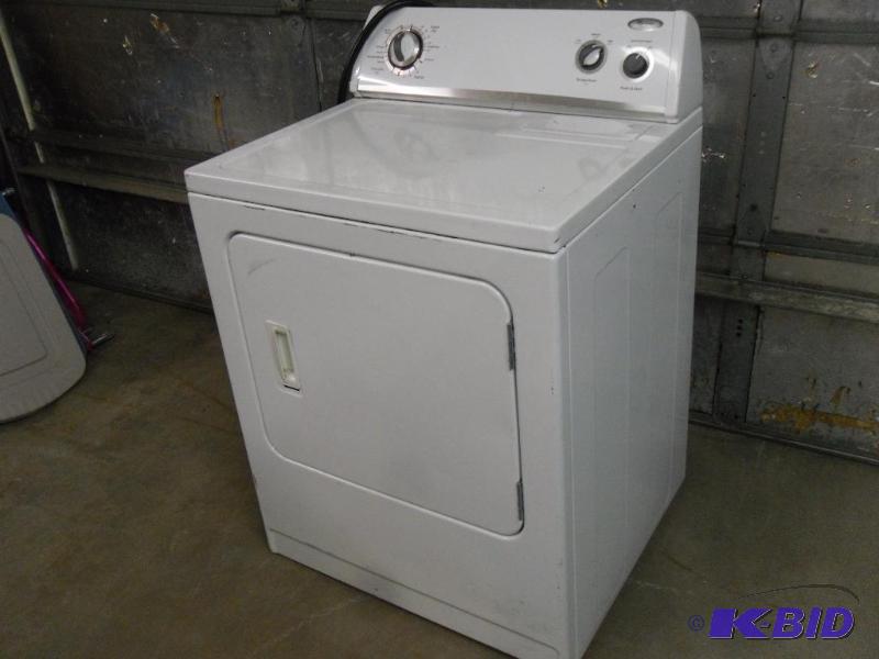 lot 49 image: Whirlpool Electric Dryer. 220 Volt. Model WED...