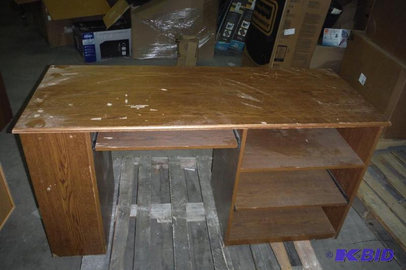 Sauder typing desk