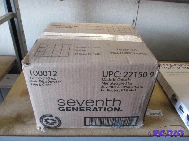 Case of Seventh Generation dish washing powde...