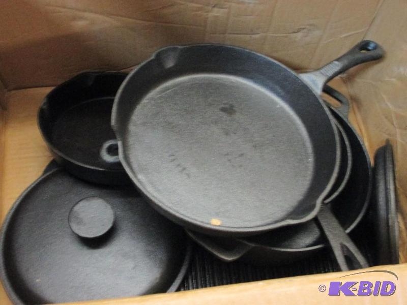 cast iron pots, one broke...