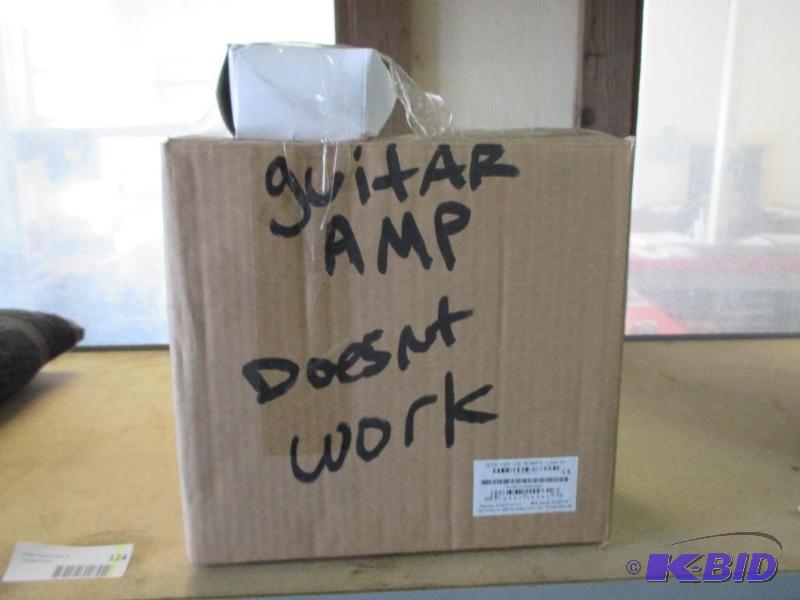 Guitar amp, needs work...