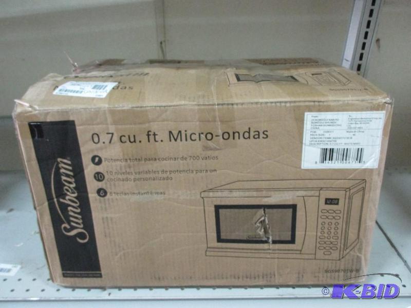 Microwave, cracked...