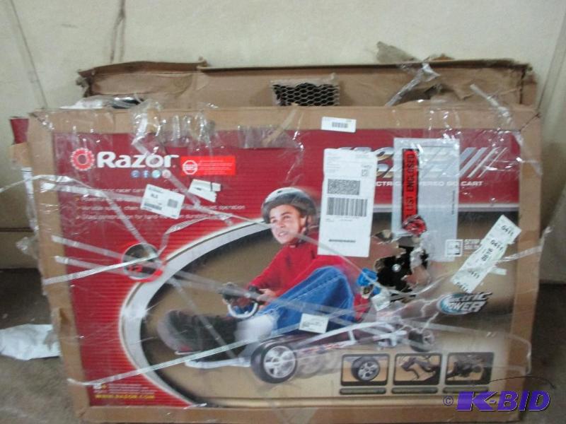 Razor electric go kart...