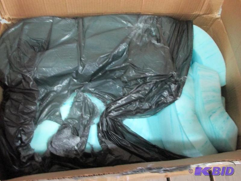 King gel foam bed topper...
