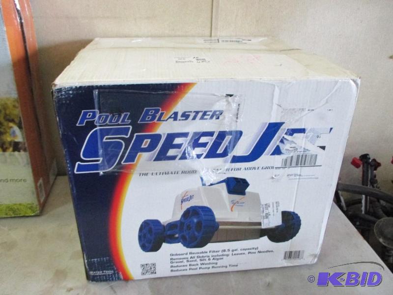 Speed Jet pool blaster...