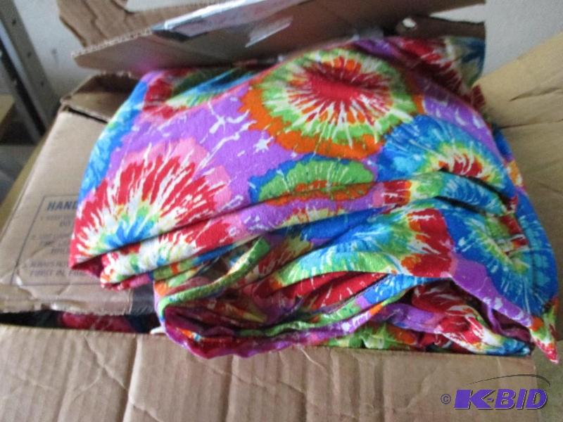 Tie dye sheets...