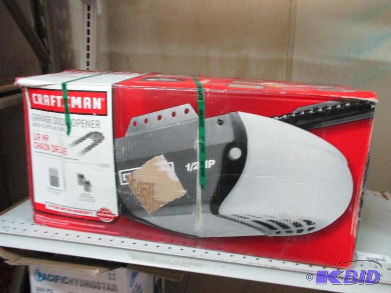 Craftsman 12 hp garage door opener...