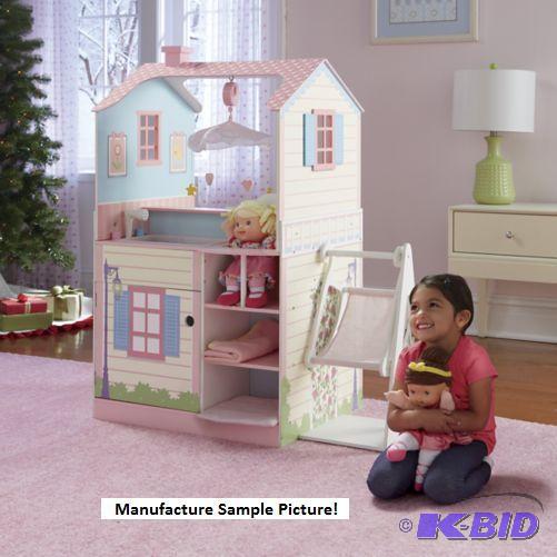 lot 102 image: Doll Home and Furniture Set - Make way for ma...