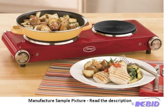 lot 166 image: Ginnys Double Burner -&nbspWith 1800 watts o...