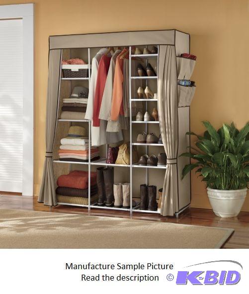 lot 169 image: Large Closet Organizer - Extra closet space f...