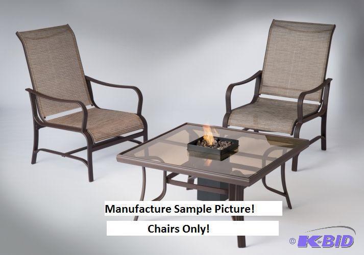 lot 178 image: Outdoor Chairs - Shapely woven fabric chairs ...