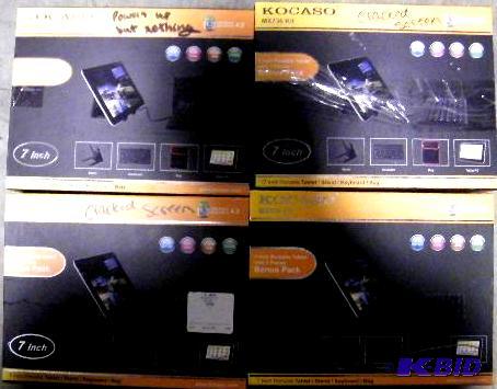 lot 207 image: Four Piece Lot - Kocaso MX736&nbsp7" Po...