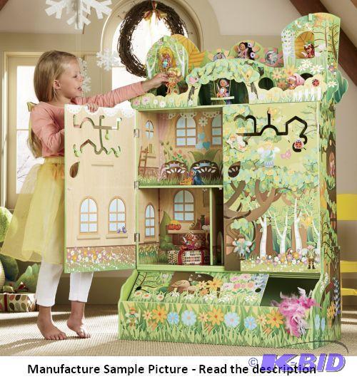 lot 30 image: Fairy Dollhouse with Storage - Spark your chi...