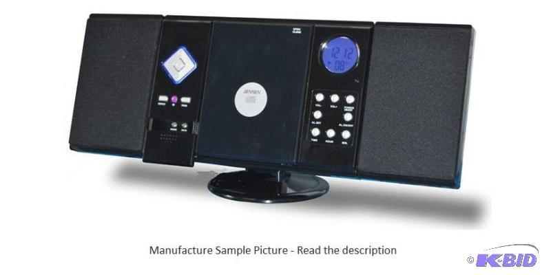 lot 74 image: Jensen Wall Mountable CD System - Model JMC-1...