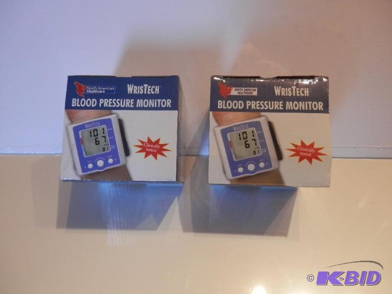 Set of 2 new Wristech Blood pressure monitors