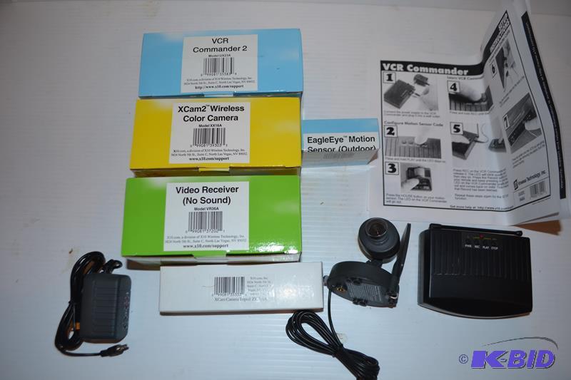 lot 105 image: Commander 2 home surveillance system color ca...