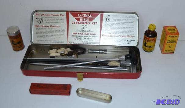 lot 141 image: Outers Rifle cleaning kit...