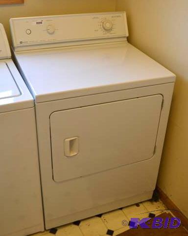lot 160 image: Maytag gas dryer model LDG8404AAE, appears to...
