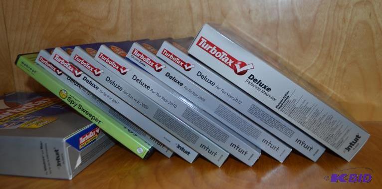 lot 199 image: Turbo tax software...