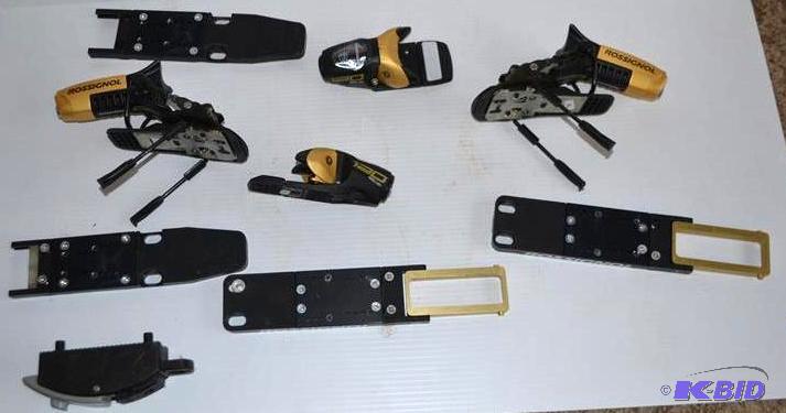lot 23 image: Rossignol ski bindings...