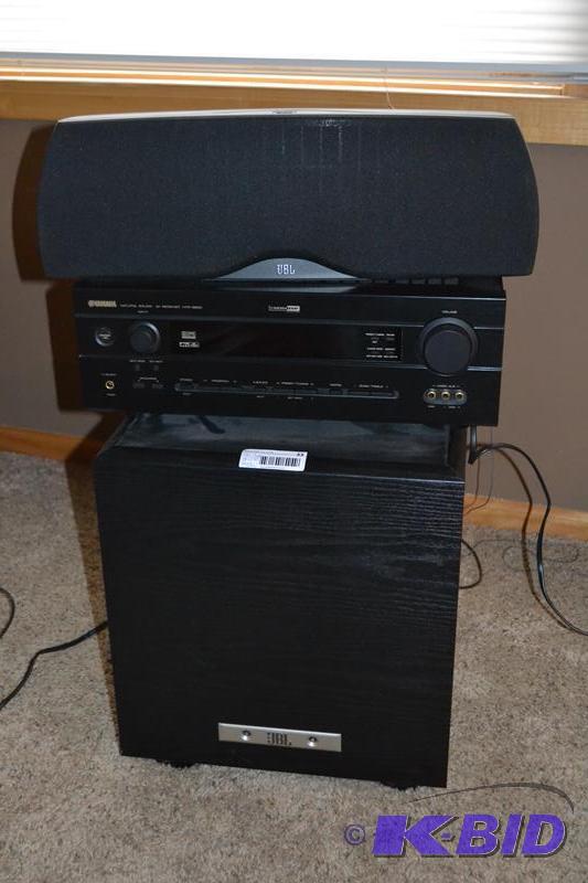 lot 33 image: JBL Power Base PB12 JBL N-Center speaker Yama...