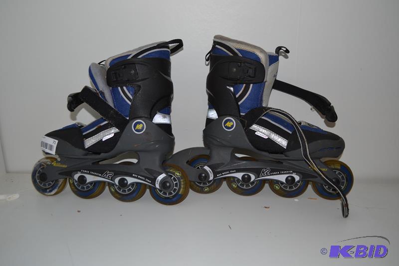 lot 71 image: K2 Power Transfer roller blades size 13-3. Ma...