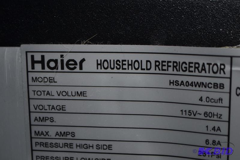 Haier mini fridge model HSA04WNCBBnot sure i... 1960's VIKINGS