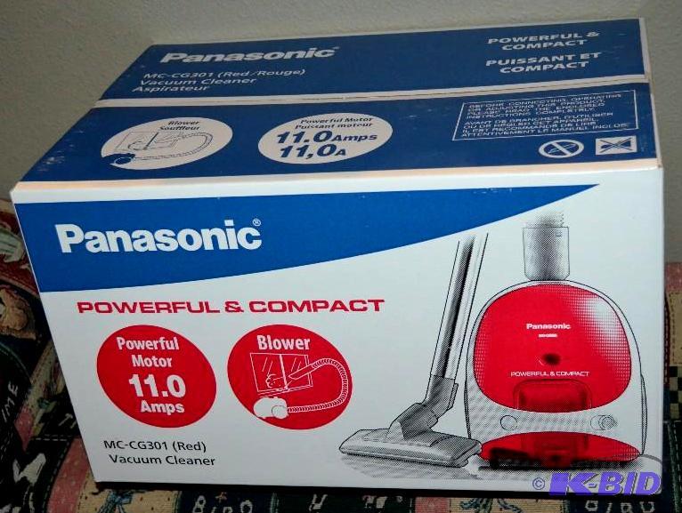 lot 45 image: Panasonic MC-CG301 canister vacuum Brand New ...
