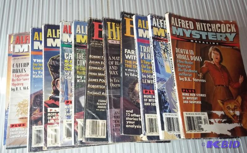 Vintage Alfred Hitchcock Magazines...