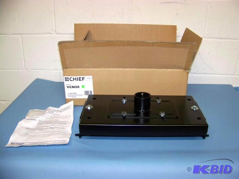 lot 25 image: Chief Manufacturing, Heavy Duty, LCDCRT Projector, Ceiling Mount with Pipe Extension