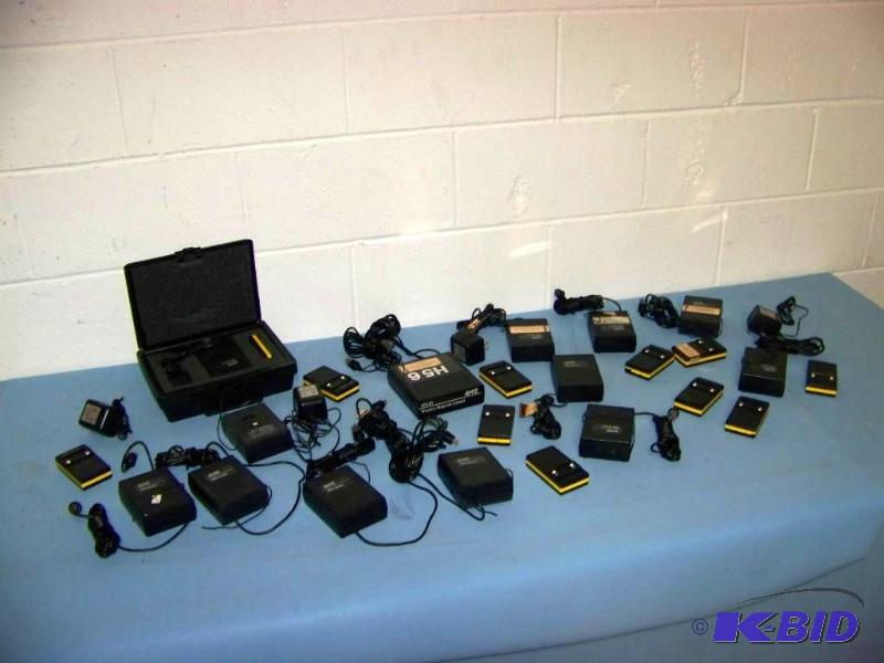 lot 58 image: Large lot of AMX Wireless Remote Control Units