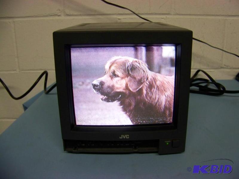 lot 74 image: JVC, 9, Color Video Monitor